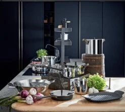 Alessi Edo Low Casserole With Handles 28 Cm, 5 L 7 Alessi Edo Low Casserole With Handles 28 Cm, 5 L -Kitchen Utensils Sale 0030 PU100 amb1 crop A4 3500pxl 10