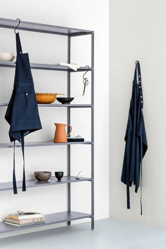 The Organic Company Apron With Pocket, Black 4 The Organic Company Apron With Pocket, Black - Image 2