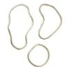 Ferm LIVING Pond Trivet, Set Of 3, Brass
