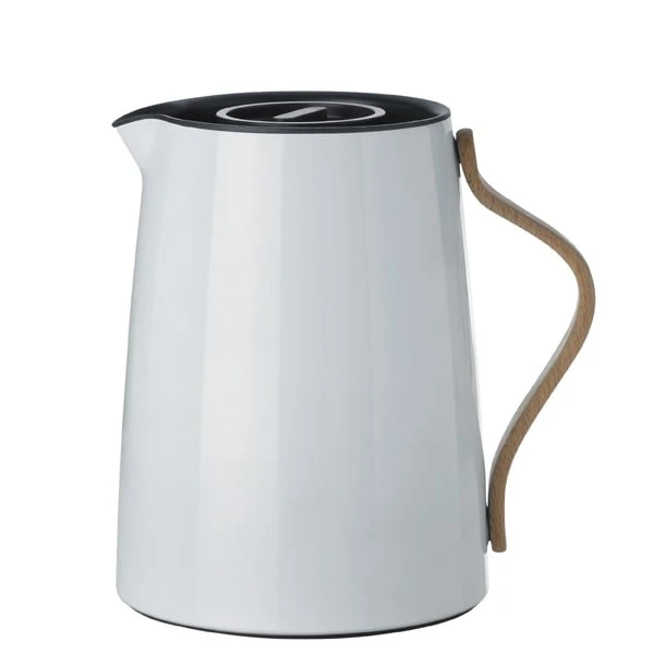 Stelton Emma Vacuum Jug For Tea, Grey 3 Stelton Emma Vacuum Jug For Tea, Grey
