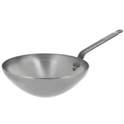 De Buyer Mineral B Wok Pan 28 Cm