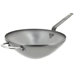 De Buyer Mineral B Wok Pan 32 Cm