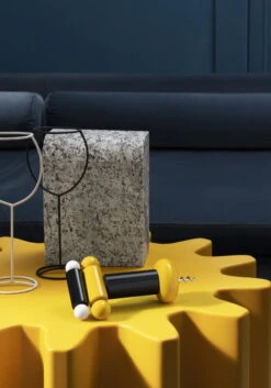 Alessi Sottsass Corkscrew, Black - Yellow - White 7 Alessi Sottsass Corkscrew, Black - Yellow - White -Kitchen Utensils Sale 15 Alessi ES17 1 V