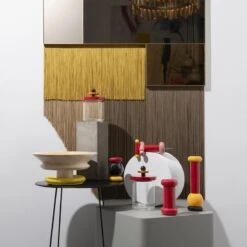 Alessi Sottsass Grinder, Medium, Red -Kitchen Utensils Sale 18 Alessi groupage Twergi e Sottsass 2000x2000 1