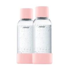 Mysoda Water Bottle 0,5 L, 2 Pcs, Pink