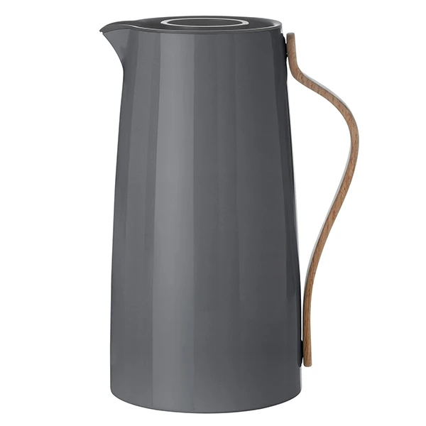 Stelton Emma Vacuum Jug, Dark Grey 3 Stelton Emma Vacuum Jug, Dark Grey