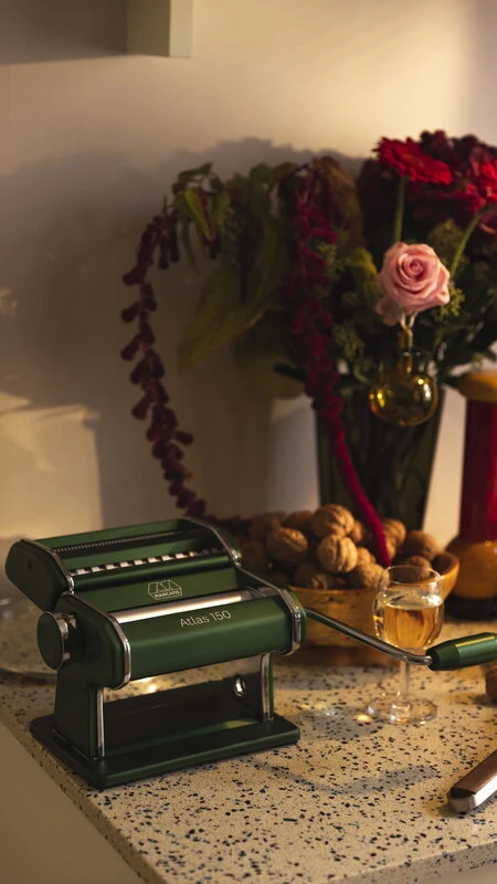 Marcato Atlas 150 Pasta Maker, Green 8 Marcato Atlas 150 Pasta Maker, Green - Image 6