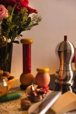 Alessi Sottsass Grinder, Small, Pink - Yellow - Red 10 Alessi Sottsass Grinder, Small, Pink - Yellow - Red -Kitchen Utensils Sale 2021 09 30 FDS Valmiit VVV 13 1