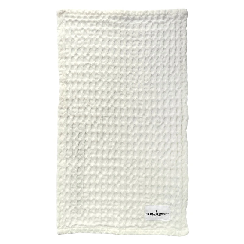 The Organic Company Big Waffle Kitchen And Wash Cloth, Natural White 3 The Organic Company Big Waffle Kitchen And Wash Cloth, Natural White