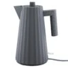 Alessi Plissé Electric Kettle 1,7 L, Grey