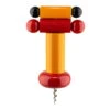 Alessi Sottsass Corkscrew, Yellow - Red - Black 1 Alessi Sottsass Corkscrew, Yellow - Red - Black -Kitchen Utensils Sale 25 Alessi 21 TH