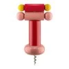 Alessi Sottsass Corkscrew, Red - Pink - Yellow -Kitchen Utensils Sale 26 Alessi 21 TH