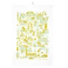 Kauniste Mökkilä Tea Towel, Yellow 1 Kauniste Mökkilä Tea Towel, Yellow -Kitchen Utensils Sale 28KaunisteSS2017 iso HV