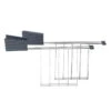 Alessi Plissé Toaster Rack, Grey -Kitchen Utensils Sale 307Alessi AK