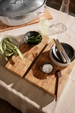 Ferm LIVING Chess Cutting Board, Rectangle, Small 9 Ferm LIVING Chess Cutting Board, Rectangle, Small -Kitchen Utensils Sale 39 0785 1