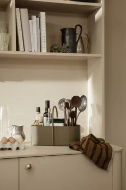 Ferm LIVING Hale Tea Towel, Sugar Kelp - Black 10 Ferm LIVING Hale Tea Towel, Sugar Kelp - Black -Kitchen Utensils Sale 60 1027