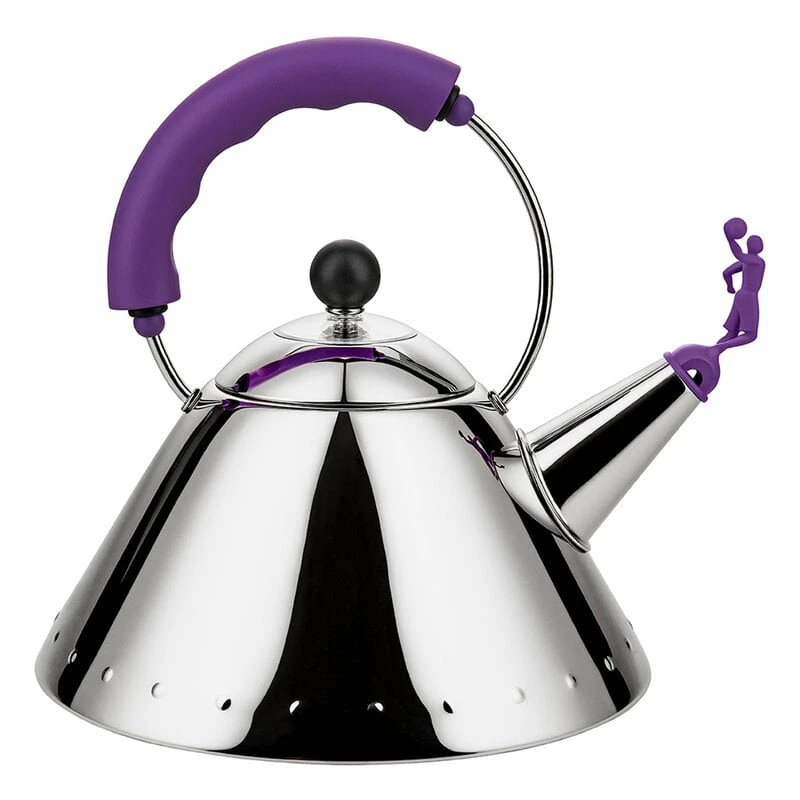 Alessi Kettle 3909 Virgil Abloh Securities, 2 L, Purple 3 Alessi Kettle 3909 Virgil Abloh Securities, 2 L, Purple