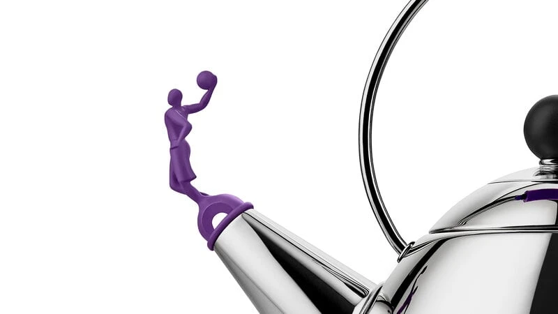 Alessi Kettle 3909 Virgil Abloh Securities, 2 L, Purple 4 Alessi Kettle 3909 Virgil Abloh Securities, 2 L, Purple - Image 2