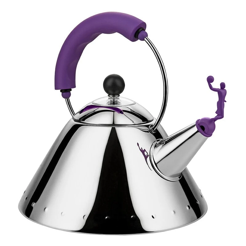 Alessi Kettle 3909 Virgil Abloh Securities, 2 L, Purple 5 Alessi Kettle 3909 Virgil Abloh Securities, 2 L, Purple - Image 3