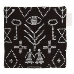 Saana Ja Olli Maailman Synty Pot Holder/trivet, Black