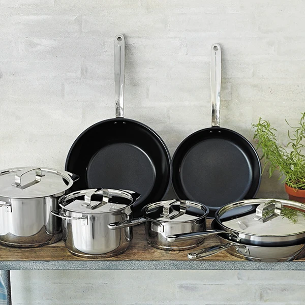 Fiskars All Steel Sauté Pan 26 Cm, Stainless Steel 4 Fiskars All Steel Sauté Pan 26 Cm, Stainless Steel - Image 2