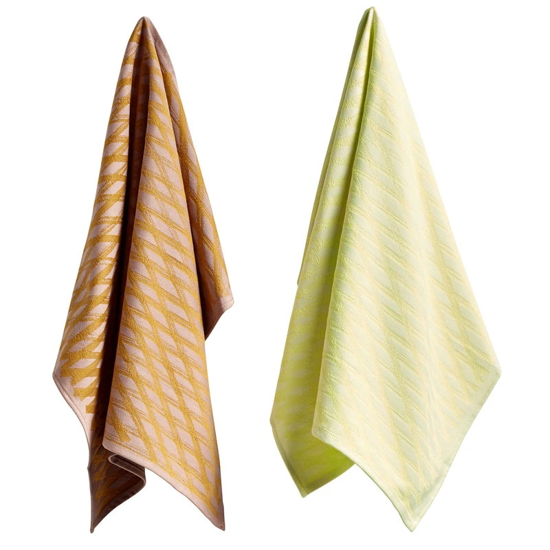 HAY S&B Tea Towels, 2 Pcs, No. 1 Marker Diamond 3 HAY S&B Tea Towels, 2 Pcs, No. 1 Marker Diamond