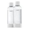 Mysoda Water Bottle 1 L, 2 Pcs, White