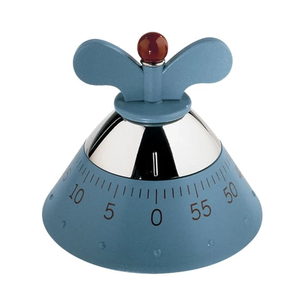 Alessi Kitchen Timer, Blue 3 Alessi Kitchen Timer, Blue