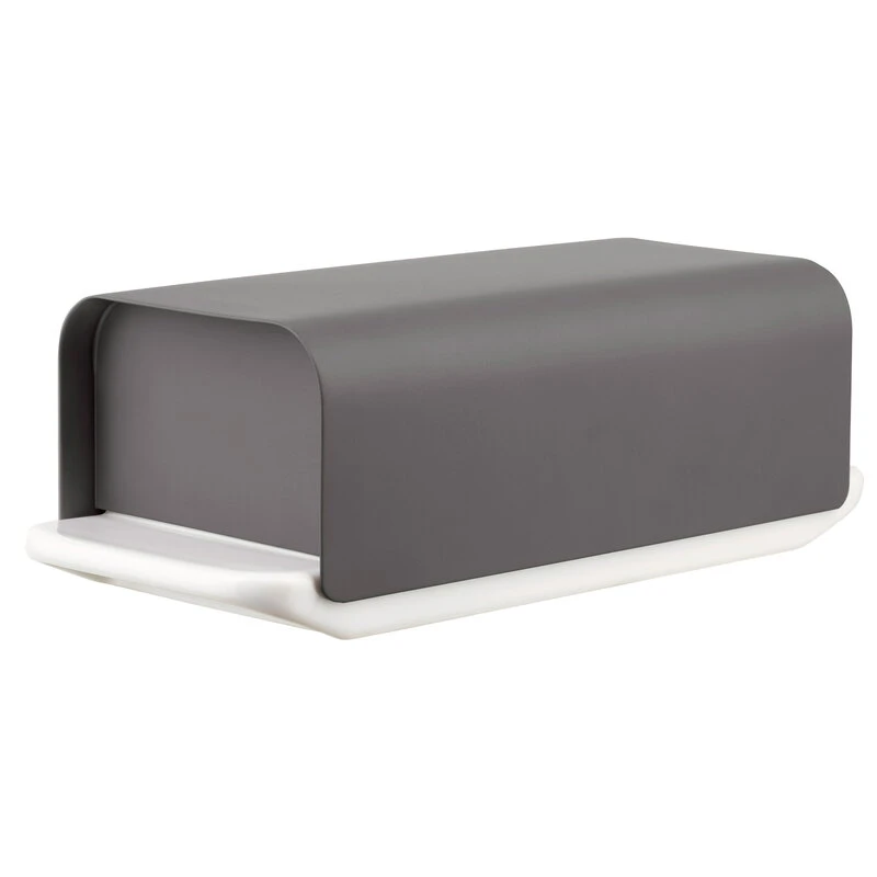 Alessi Mattina Butter Dish, Dark Grey 3 Alessi Mattina Butter Dish, Dark Grey