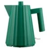 Alessi Plissé Electric Kettle, 1 L, Green 1 Alessi Plissé Electric Kettle, 1 L, Green -Kitchen Utensils Sale ALMDL06 1 GR