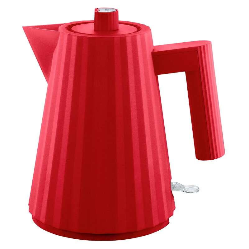 Alessi Plissé Electric Kettle, 1 L, Red 3 Alessi Plissé Electric Kettle, 1 L, Red
