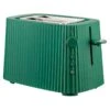 Alessi Plissé Toaster, Green -Kitchen Utensils Sale ALMDL08 GR