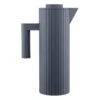 Alessi Plissé Thermo Insulated Jug, Grey 1 Alessi Plissé Thermo Insulated Jug, Grey -Kitchen Utensils Sale ALMDL12 G alessi plisse termoskannu harmaa