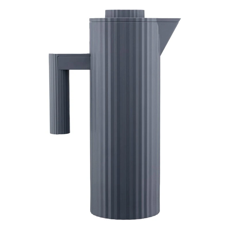 Alessi Plissé Thermo Insulated Jug, Grey 3 Alessi Plissé Thermo Insulated Jug, Grey