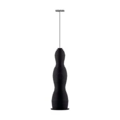 Alessi Pulcina Milk Frother, Black