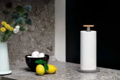 Alessi Mattina Kitchen Roll Holder, Dark Grey 8 Alessi Mattina Kitchen Roll Holder, Dark Grey -Kitchen Utensils Sale BG05 DG amb H