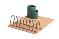 HAY Dish Drainer Rack, Anthracite 11 HAY Dish Drainer Rack, Anthracite -Kitchen Utensils Sale Dish Drainer Tray Powder w Rack Anthracite Cup WB
