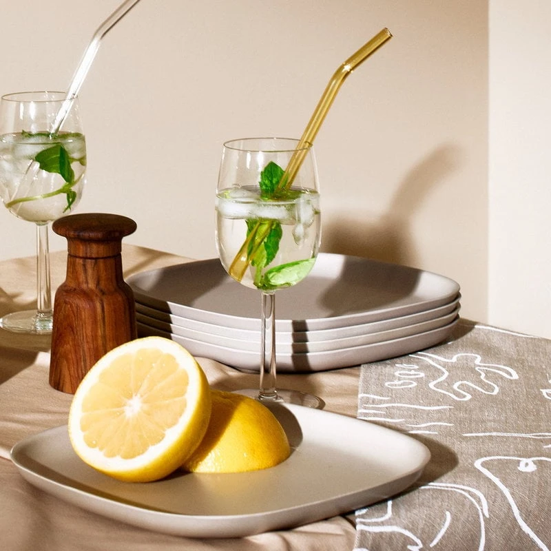 Saana Ja Olli Onnenmaa Tea Towel/placemat, Beige 4 Saana Ja Olli Onnenmaa Tea Towel/placemat, Beige - Image 2