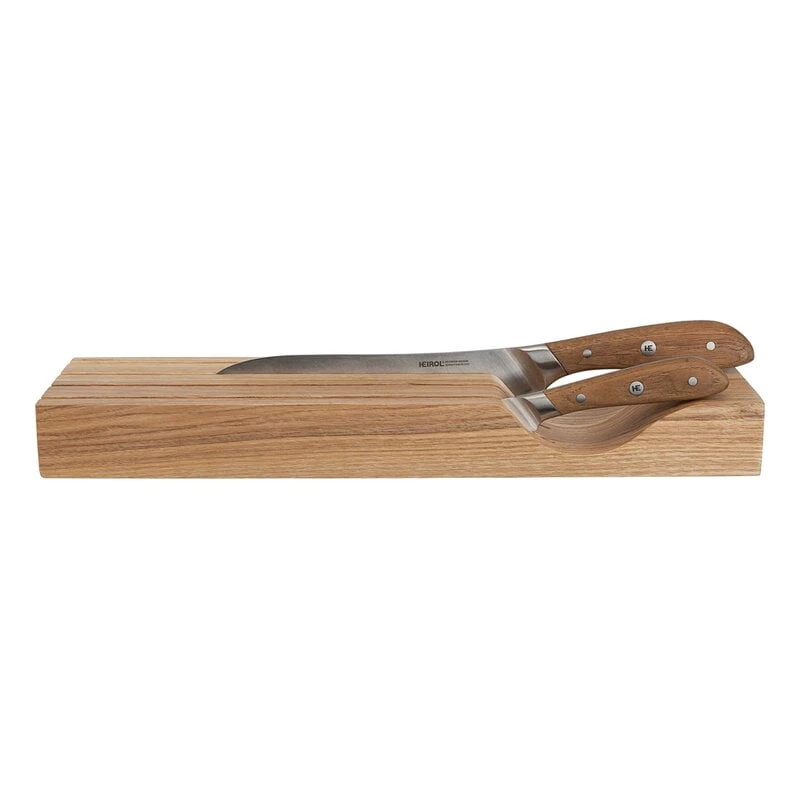 Heirol Woody In-drawer Knife Block, Ash 3 Heirol Woody In-drawer Knife Block, Ash