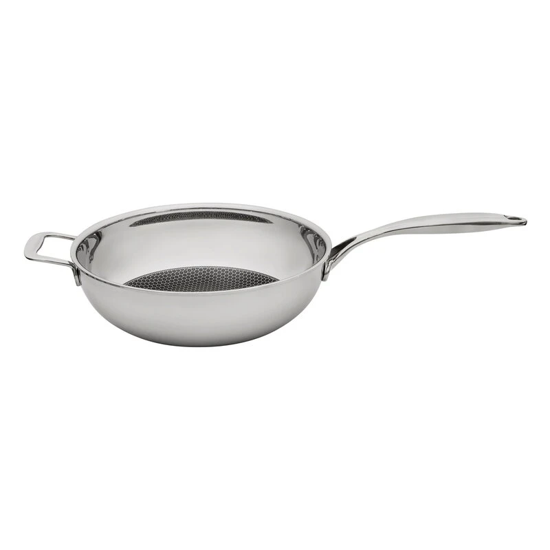 Heirol Steelsafe Pro Wok/frying Pan 4 Heirol Steelsafe Pro Wok/frying Pan - Image 2