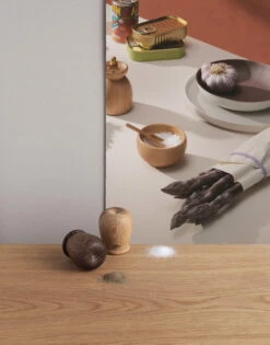 Kay Bojesen Menageri Salt And Pepper Set, Oak - Smoked Oak 13 Kay Bojesen Menageri Salt And Pepper Set, Oak - Smoked Oak -Kitchen Utensils Sale KB 39123 39107 03