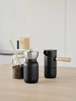 Stelton Collar Coffee Grinder, Black - Steel 11 Stelton Collar Coffee Grinder, Black - Steel -Kitchen Utensils Sale LS 423 1 Collar steel