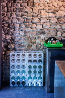 Magis Bottle Bottle Rack, Clear -Kitchen Utensils Sale Magis bottle ambient multi AC80 transparent clear 01role