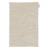 Saana Ja Olli Rakkauden Meri Tea Towel/place Mat, Beige - White