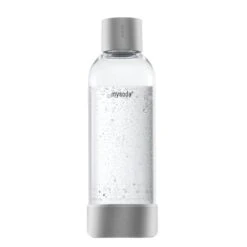 Mysoda Premium Water Bottle 1 L, Silver