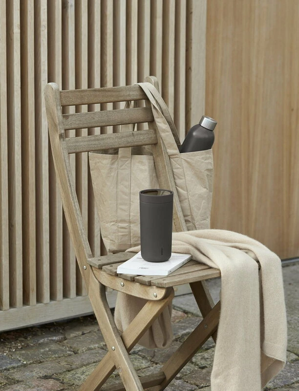 Stelton To Go Click Thermo Cup, 0,4 L, Soft Bark 5 Stelton To Go Click Thermo Cup, 0,4 L, Soft Bark - Image 3