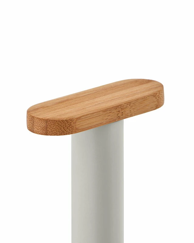 Alessi Mattina Kitchen Roll Holder, Grey 4 Alessi Mattina Kitchen Roll Holder, Grey - Image 2