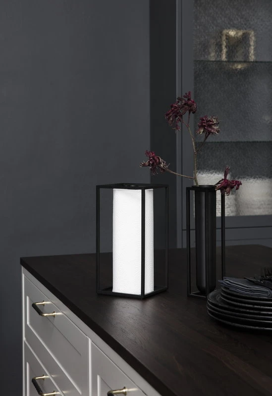 By Lassen Kubus Roll'in Kitchen Paper Holder, Black 7 By Lassen Kubus Roll'in Kitchen Paper Holder, Black - Image 5