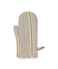 Ferm LIVING Hale Oven Mitt, Oyster - Lemon - Bright Blue -Kitchen Utensils Sale fermLIVING SS22 HaleOvenMitt Oyster Lemon BrightBlue 1104265368 pack 1