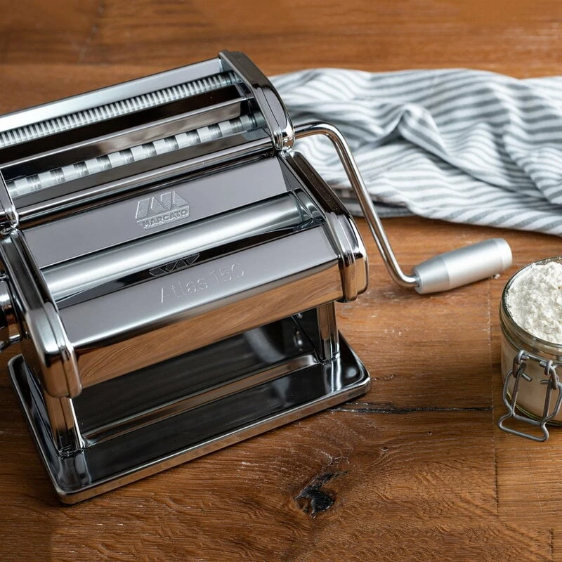 Marcato Atlas 150 Pasta Maker, Steel 4 Marcato Atlas 150 Pasta Maker, Steel - Image 2